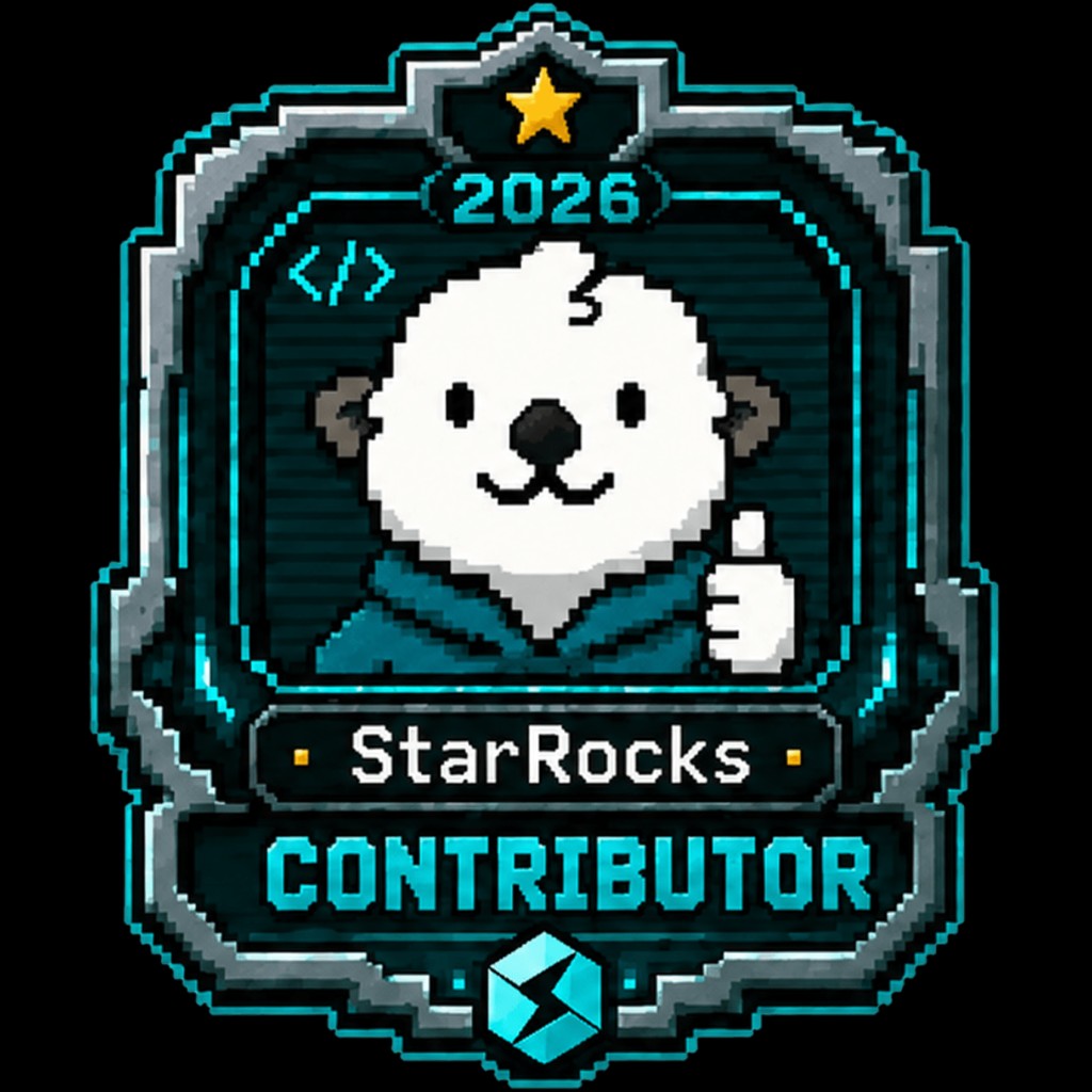 StarRocks Contributor 2026 – Explorer badge