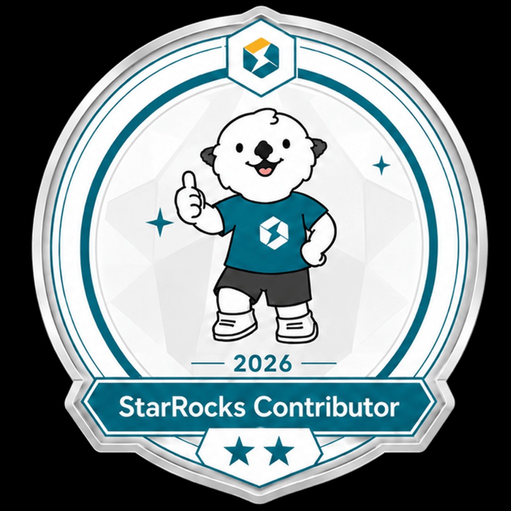StarRocks Contributor 2026 – Builder badge